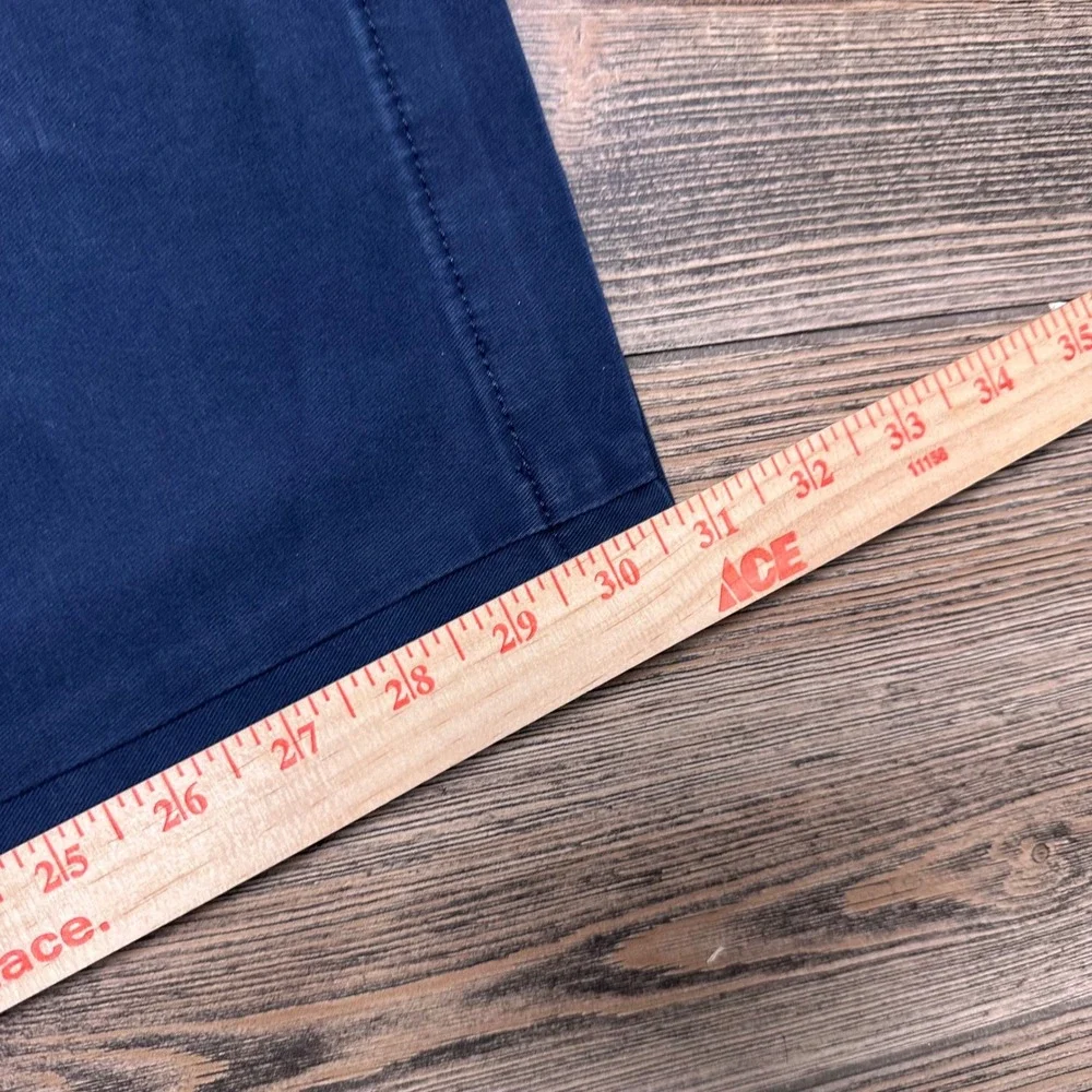 Levis XX Chino Standard Taper Stretch Navy Blue Pants Mens 36x32 85226-0052 NEW - Picture 6 of 11